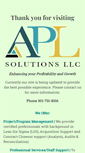 Mobile Screenshot of aplsolutionsonline.com